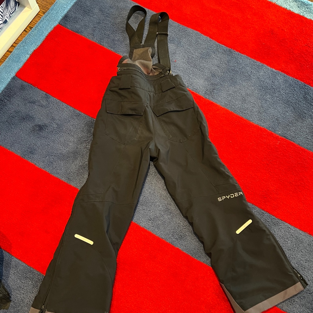Spyder boys ski pants bib